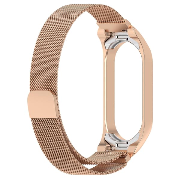 Urrem i rustfrit stål, kompatibel med Xiaomi Mi Band 7 / 7nfc