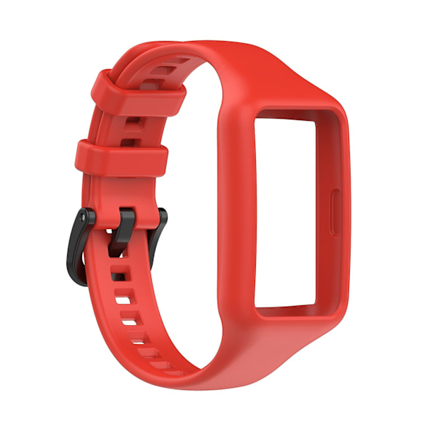 Rød Rød kompatibel med Huawei Band 7 / 6 Pro / 6 Silikone Urrem