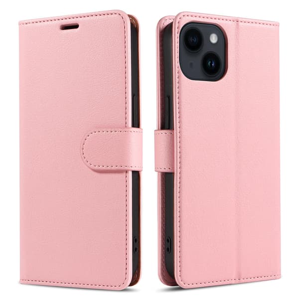 Etui til iPhone 16 plus Pink Flip