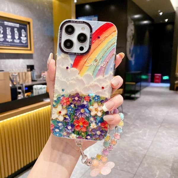 Etui til iPhone 17 Pro Rhinestone Accent Noz31677