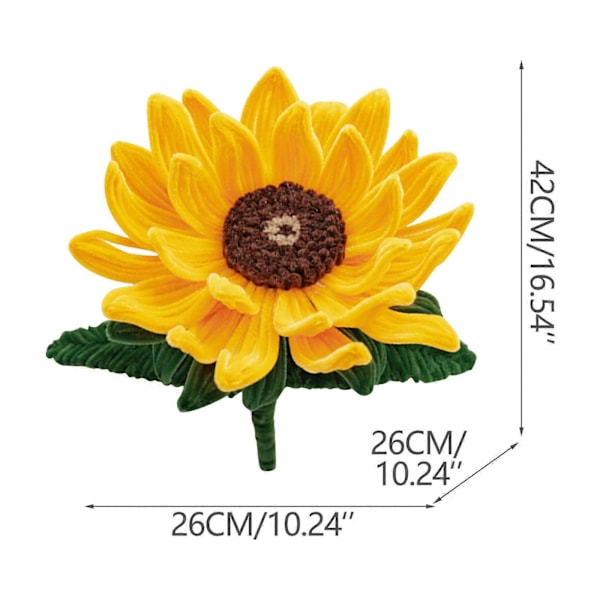Solsikke Simulering Blomst Yellow