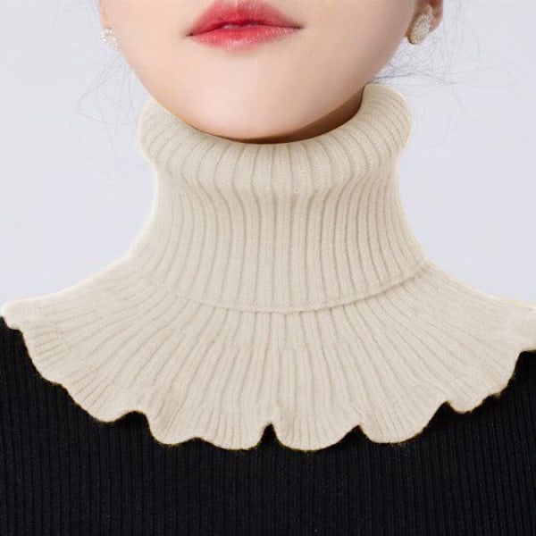 Dame falsk krage Varm Cervical Support Bana Skjerf Dame Tu red