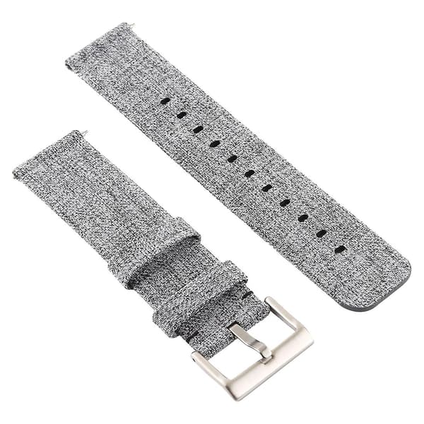 Grå Grå Anvas Håndleddsrem kompatibel med Fitbit Versa / Versa 2