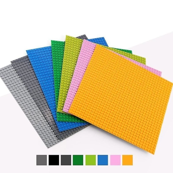 32*32 Dots Classic Baseplates City Dimensions - Building Blocks 25.5X25.5cm / D grey-s-3232