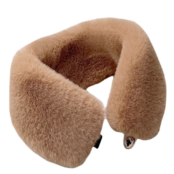 Dame falsk krage Avtakbar halv turtleneck Skjult krok a P White Default