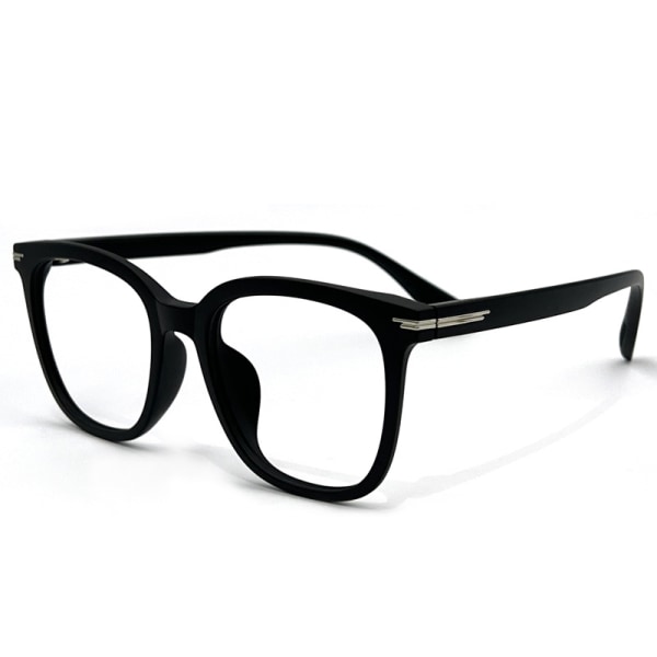 Trendiga UV-skydd polariserade solglasögon utomhus mode flerfärgade solglasögon med stora kanter Sand black frame Black and gray lens