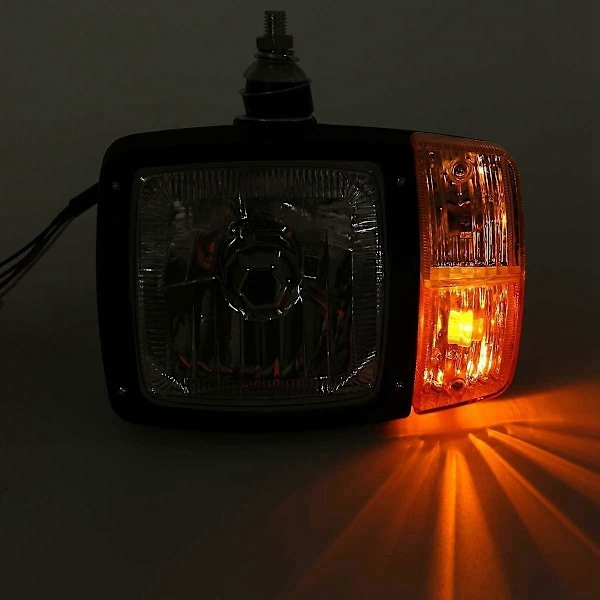 Universal LED Blinklys Indikator Arbejdslys Forlygter, til Traktor Trailer Gravemaskine Lastbil Venstre