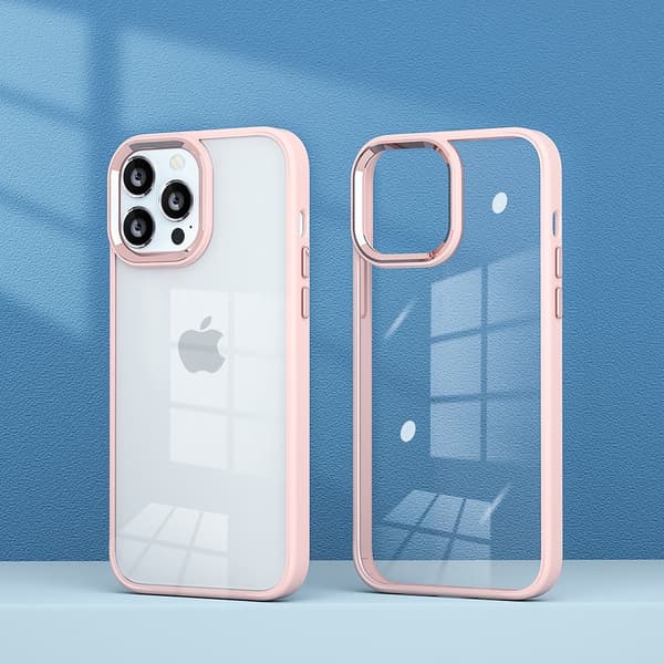 Etui til iPhone 17 Pro Klar Rosa