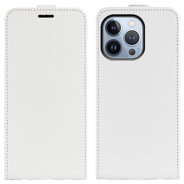 Etui til iPhone 14 Hvit Lommebok med Kortholder Flip Tilpasning