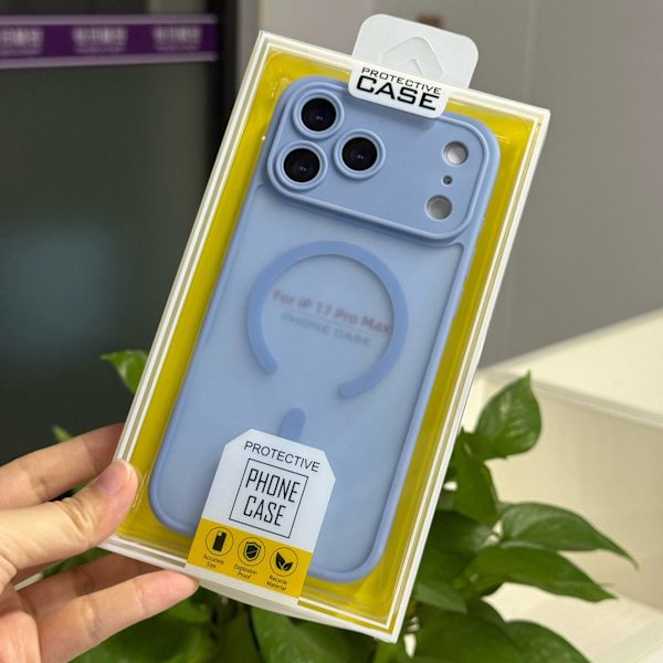 Etui til iPhone 17 Pro Max Magnetisk Lyseblå Noz36847