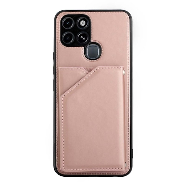Etui til iPhone 13 Rose gull (uten snor) Soft-Touch Kortholder Stropp Multi-Kort