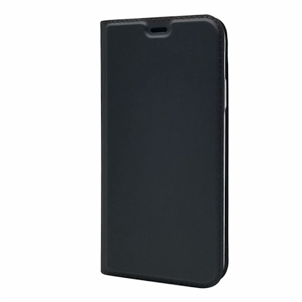 Fodral för iPhone 14Plus Grå svart Voltage Flip Sugpropp