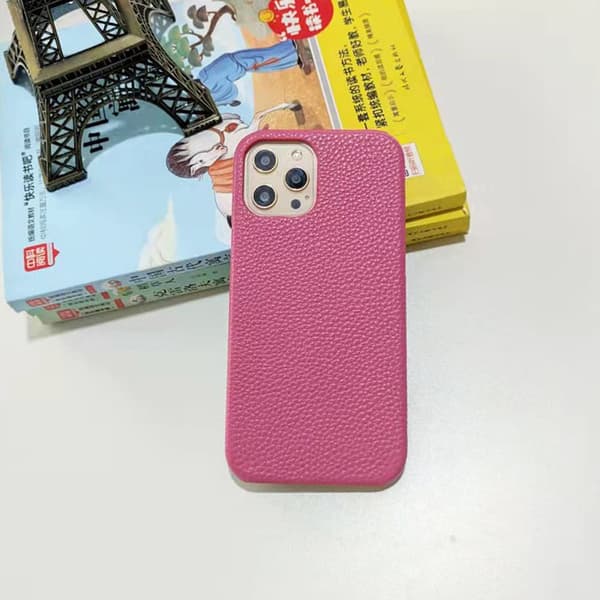 Kotelo iPhone 14:lle Ruusunpunainen Kivi Half Pack