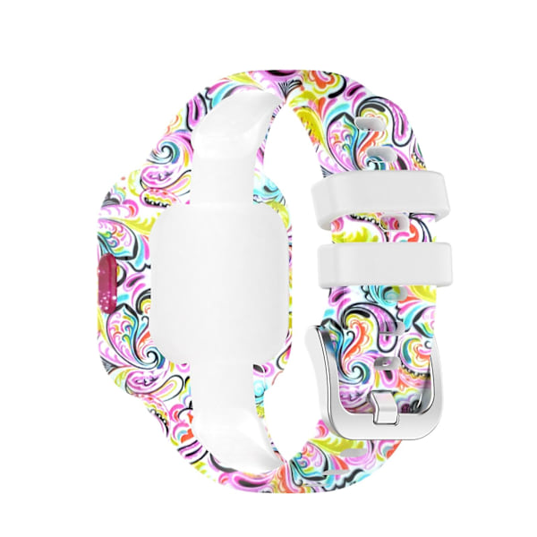 Ansiktsmakeup Ansiktsmakeup kompatibel med Garmin Vivofit Jr3 Silikon Tryckt Klockarmband