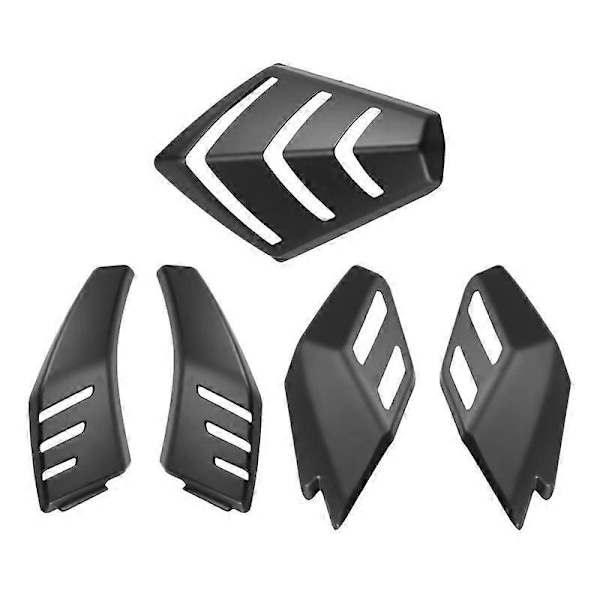 til T-MAX TMAX 530 2012-2016 Blinklys Dæksel Hale Skal Hætter Mat Sort