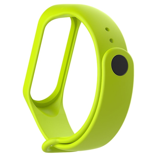 Grönt silikonarmband kompatibelt med Xiaomi Mi Band 3