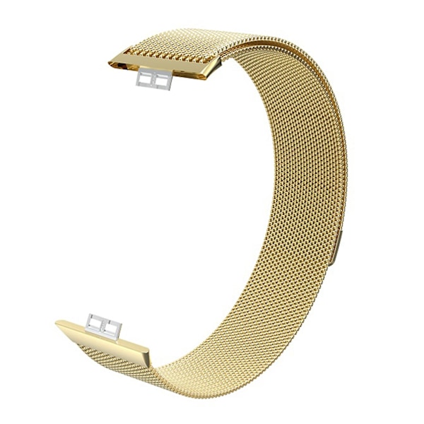 Champagne Gull Champagne Gull kompatibel med Huawei Watch Fit Milanese Klokkereim