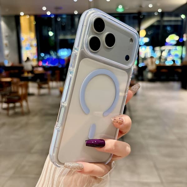 Kotelo iPhone 14 Pro Max Magnetic Blue Noz30980