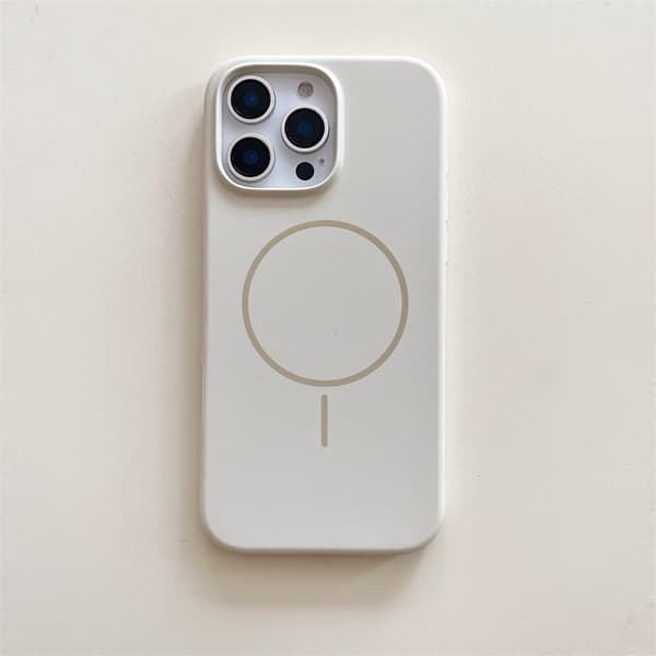 Kotelo iPhone 13 Pro Max Magnetic Beige