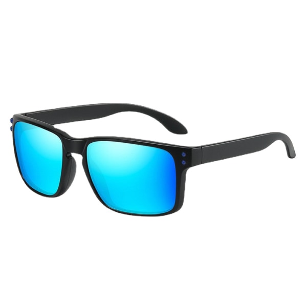 Polariserade solglasögon Utrikeshandel Sportsolglasögon Utomhusfiske Cykling Körbox Black Frame ice blue