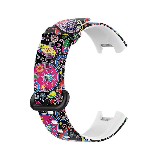 Påfågel Påfågel Silikon Armband kompatibelt med Xiaomi Mi Band 7 Pro kompatibelt med Xiaomi Mi Band 7 Pro