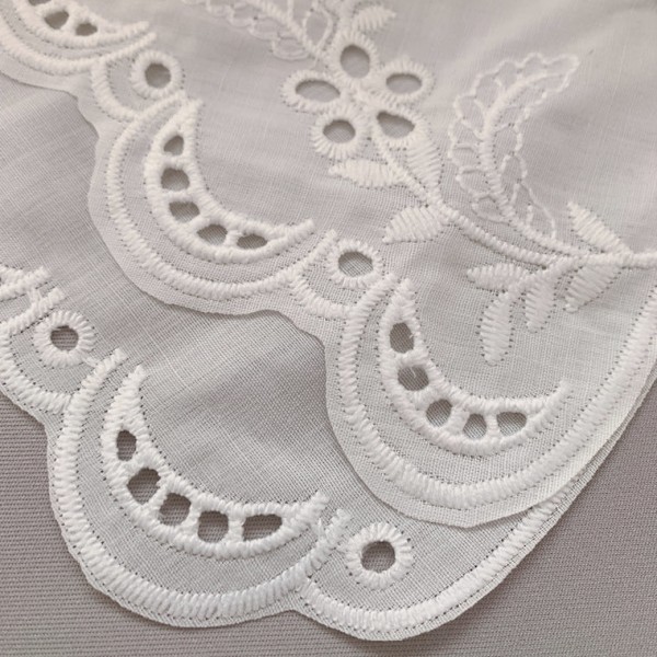 Dame falsk krage Avtakbart halvskjørt Snøring Avtakbar A W032 pearl collar 48cm