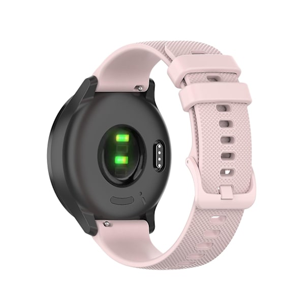 Pinkki Pinkki 22mm Ruudullinen Silikoniranneke yhteensopiva Xiaomi Watch Color -kellon kanssa