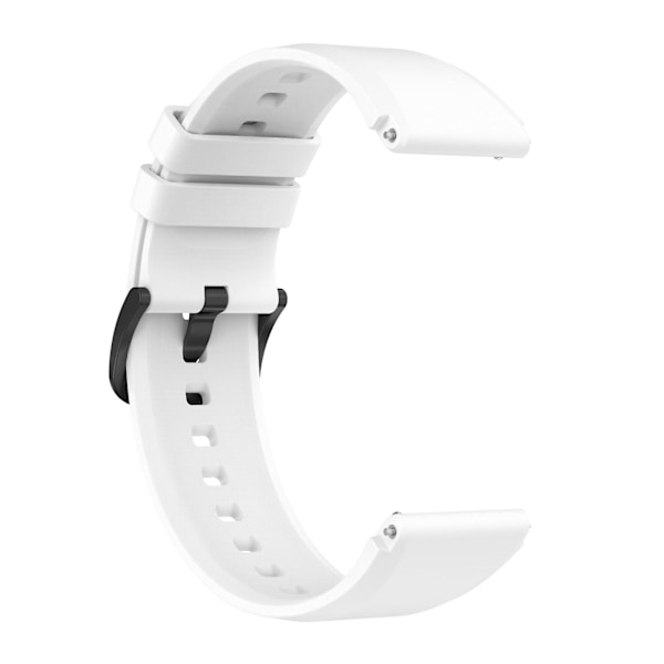 Valkoinen 22mm silikoninen ranneke, yhteensopiva Xiaomi Watch S1:n kanssa
