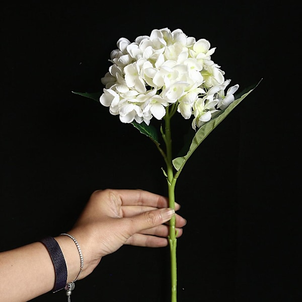 Konstgjord blomma hortensia Falsk sidenblomma Hem Bröllopsfest Blomsterdekor A