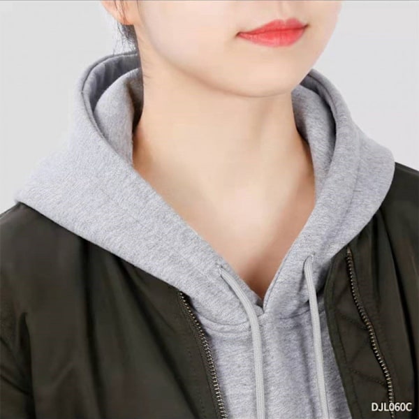 Dame falsk krage Avtakbar halv hette Avtakbar Allsidig Gray-L