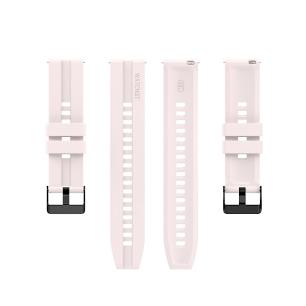 Kvartsand Pink Kvartsand Pink kompatibel med Huawei Watch Gt 2 42mm Urrem med Sort Spænde med Sort Spænde