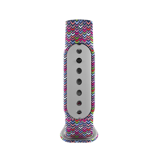 Randigt Stripe-armband kompatibelt med Xiaomi Mi Band 5 Tpuwatchband