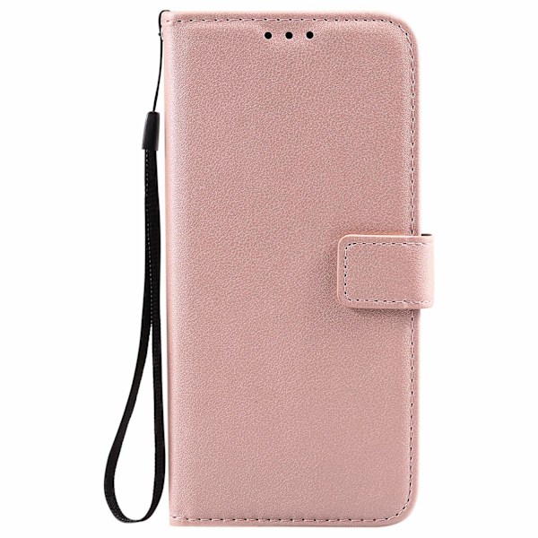 Etui til iPhone 13 Pro Max pink Almindelig business Wallet med kortholder Flip På lager