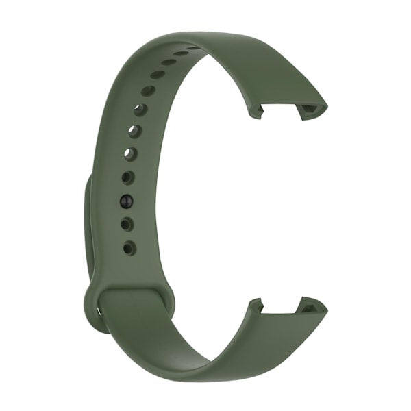 Mörkgrön Mörkgrön Silikonarmband kompatibelt med Xiaomi Redmi Smart Band Pro