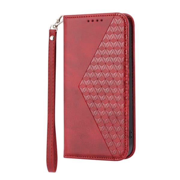 Kotelo iPhone 14 Pro Max Claret Diamond -rannekorulle