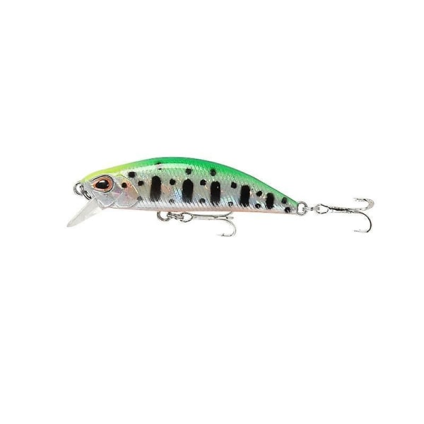 Crankbaits Fiskedrag Artificiell River Minnow Hard Bait Wobbler C