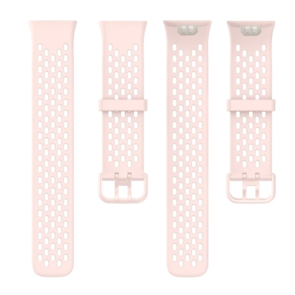 Rosa Rosa TPU Klockarmband kompatibelt med Xiaomi Mi Band 7 Pro
