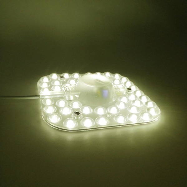 Led panellampor 220v tak optisk linsmodul lampa Warm White 12w