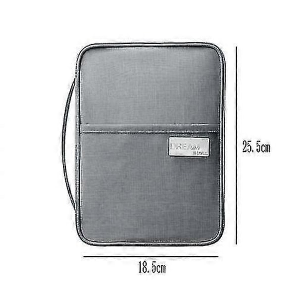 Pas Rejsedokumentholder Gray L
