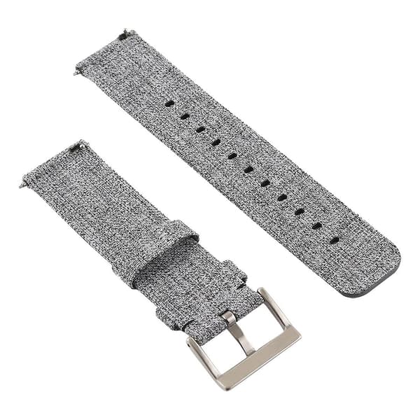 Grå Grå Anvas Håndleddsrem kompatibel med Fitbit Versa / Versa 2