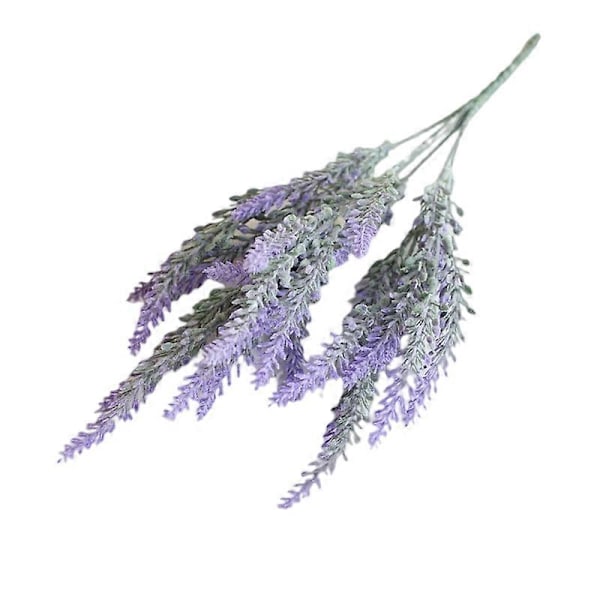 Keinotekoinen kukka simulaatio kodin sisustus koriste kaunis väärennetty laventeli häihin Purple