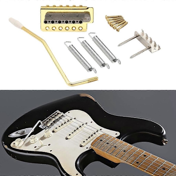 Elektrisk gitar Tremolo Bridge med Bar Gitar Tremolo System Tilbehør