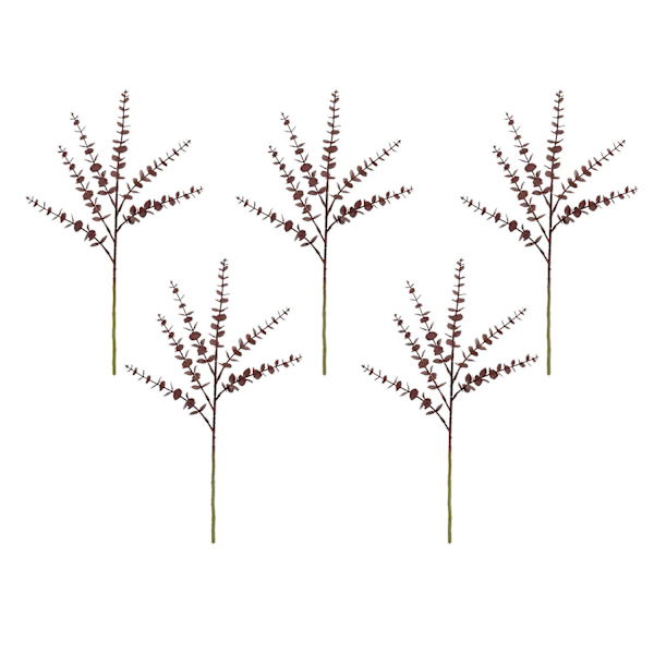 5 stk. Simulerte Eukalyptus Kunstige Planter Grønn Eukalyptus Gren for Hjem Bryllup Dekorasjon 2