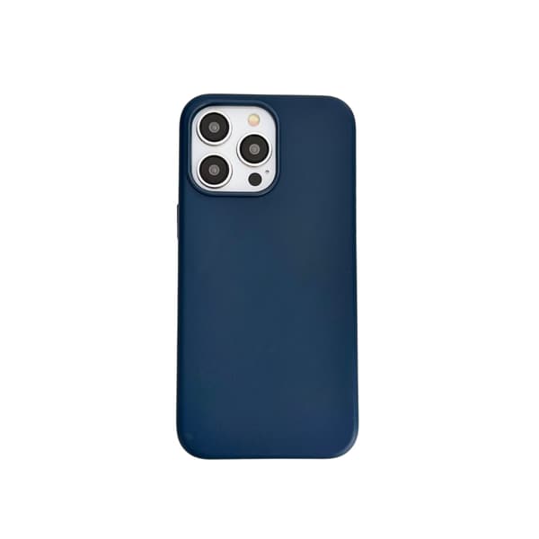 Etui til iPhone 13 Pro Max Dyp Havblå Offisiell nettside Magnetisk lær