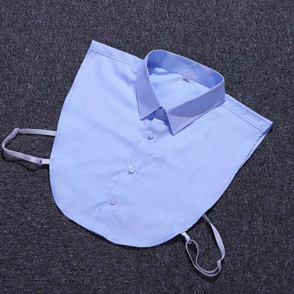 Dame falsk krage Ungdomsversjon Herre Skjortekrage Herre Bluse White 36