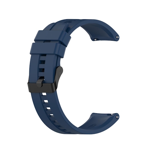 Mörkblå Mörkblå kompatibel med Huawei Watch Gt 2 42mm Armband med Svart Spänne med Svart Spänne