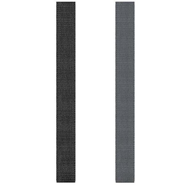 Sort Sort 26mm Nylon Urrem kompatibel med Garmin Fenix 6X