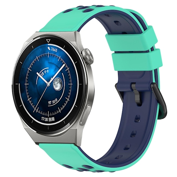 Silikoninen kellon ranneke, yhteensopiva Huawei Watch Gt3 Pro 46mm:n kanssa