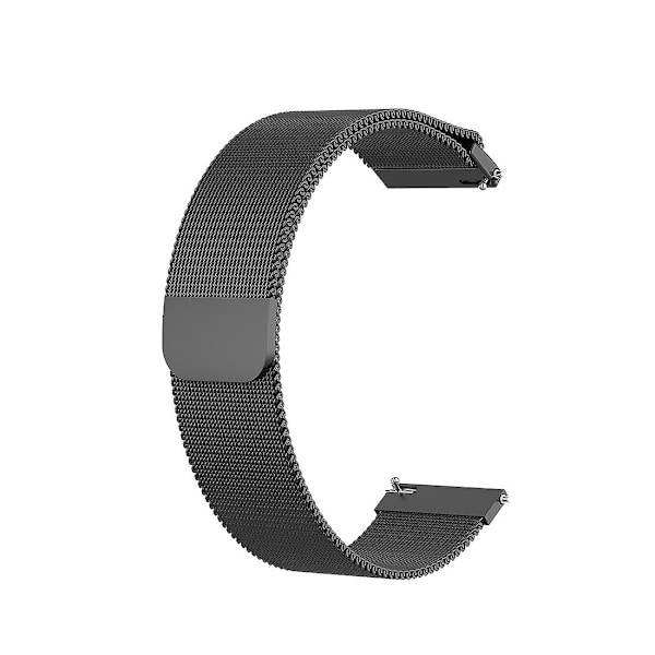 Svart Svart kompatibel med Xiaomi Watch Color 22mm Milan armbåndsurrem