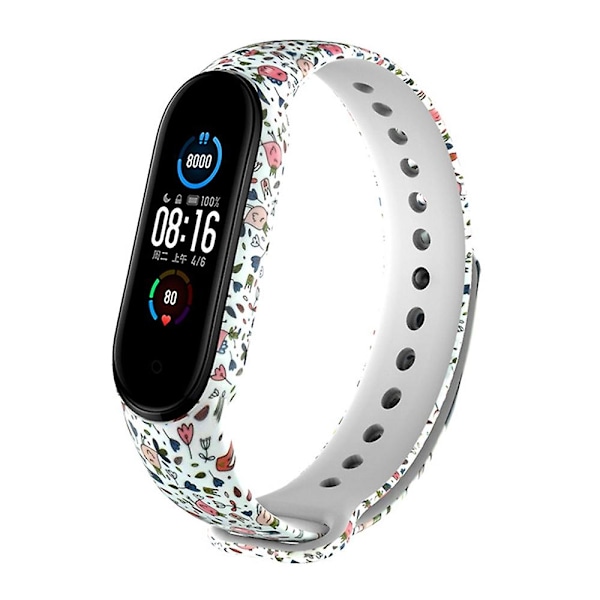 Grass Grass kompatibel med Xiaomi Mi Band 5 Tpuwatchband